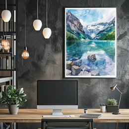 Albertas Majestic Landscape Poster