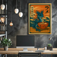 Ramen Dragon Delight Poster
