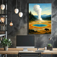 Yellowstone Serenity Poster PosterGoat