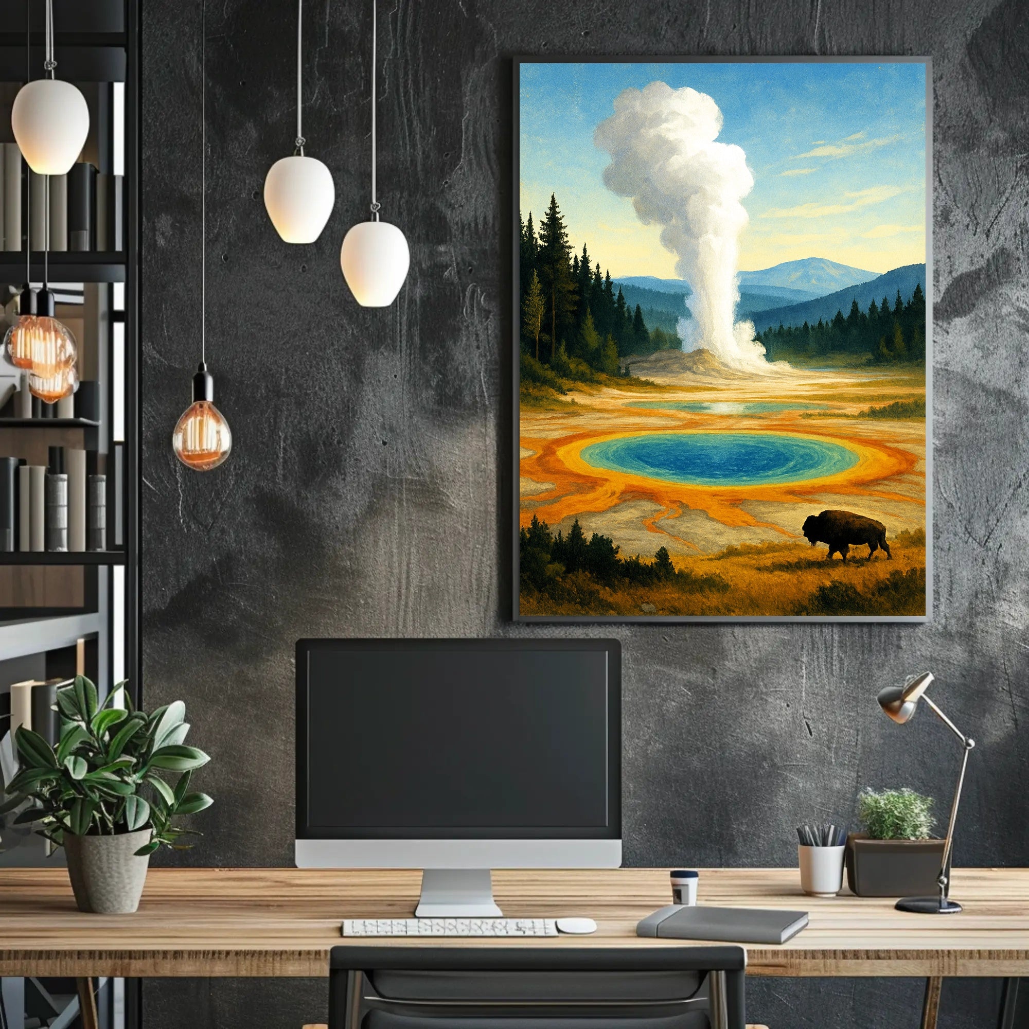 Yellowstone Serenity Poster PosterGoat