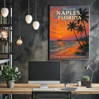Discover Naples, Florida Poster