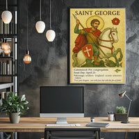 Saint George - Patron of Soldiers Poster PosterGoat