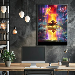 Vintage Victorian Era Stylized Art Poster