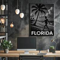 Florida Beach Vibes Poster