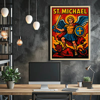 St. Michael The Archangel Poster