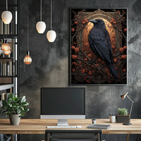 The Enigmatic Raven Poster