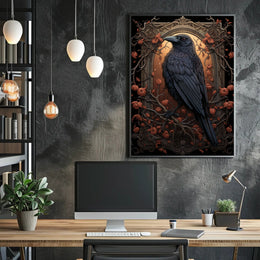The Enigmatic Raven Poster
