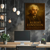 Albert Einstein Theoretical Physicist Poster