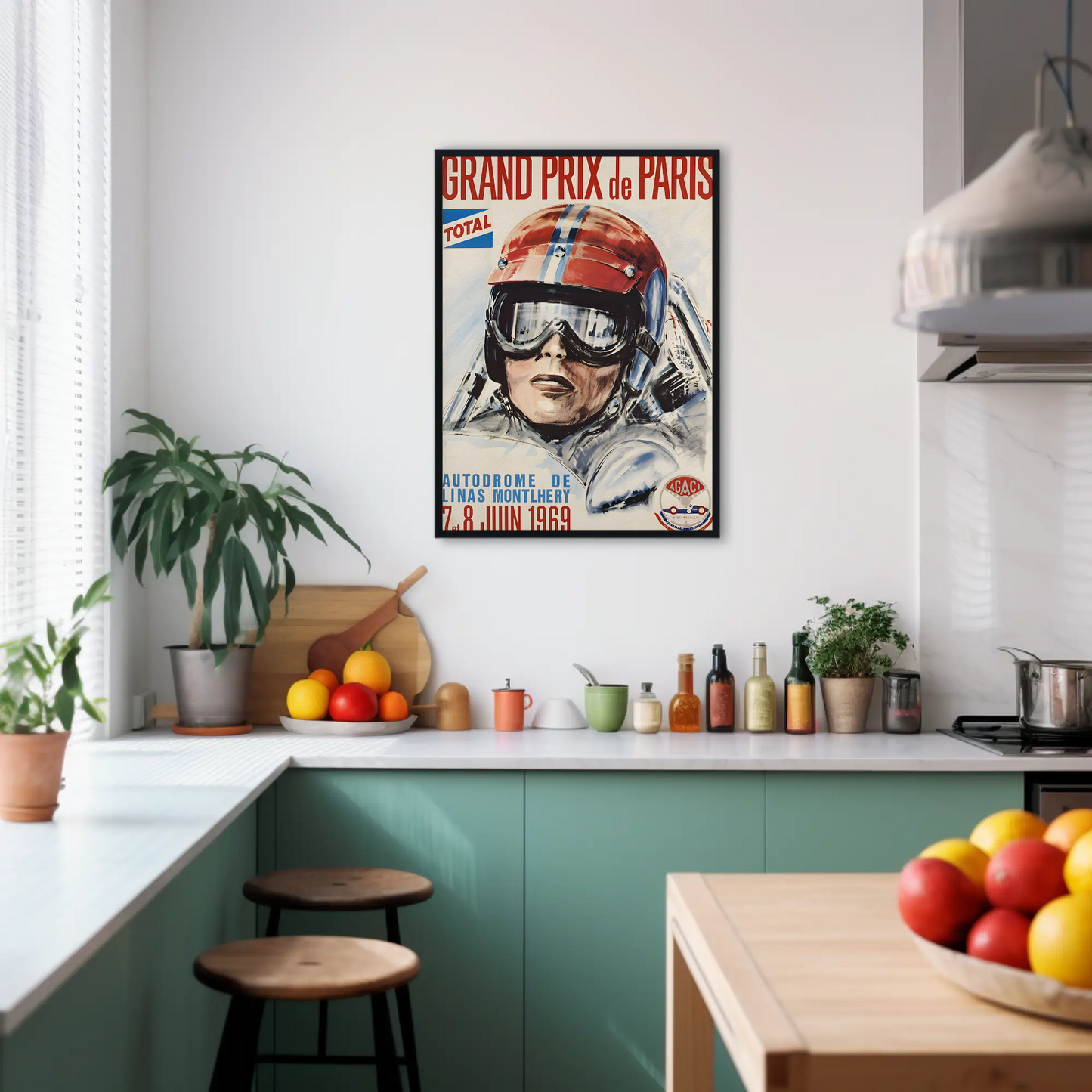 Grand Prix de Paris – 1969 Motor Race Poster