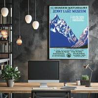 Jenny Lake Museum Grand Teton National Poster