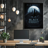 Black Knight B-2 Spirit Poster