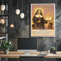 Saint Katharine Drexel Poster PosterGoat