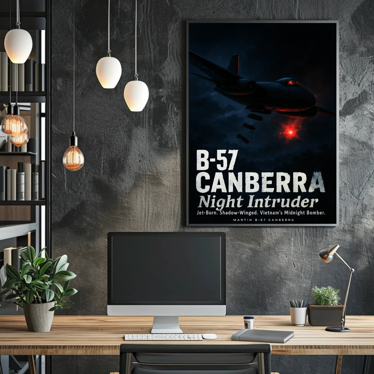 B-57 Canberra Night Intruder Poster