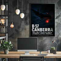 B-57 Canberra Night Intruder Poster