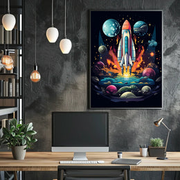 Cosmic Journey Poster