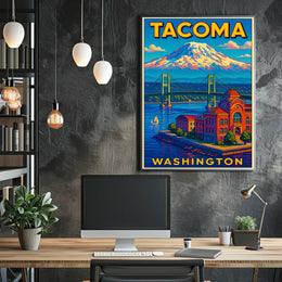 Tacoma Washington Poster