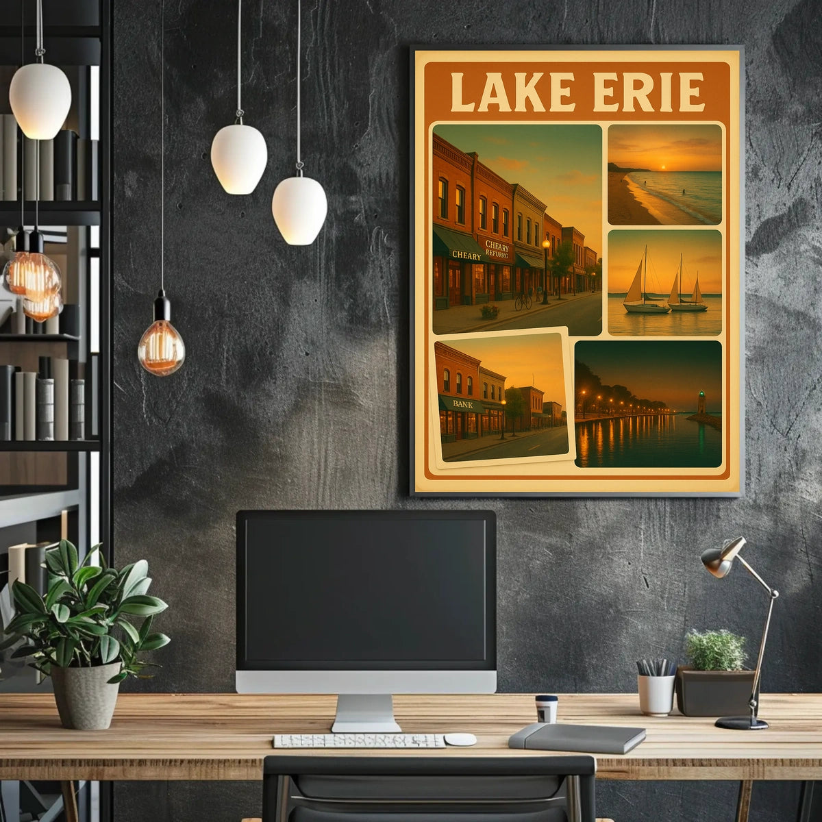 Lake Erie Scenic Poster