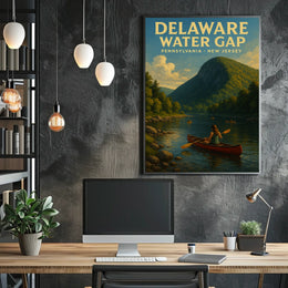 Delaware Water Gap Adventure Poster