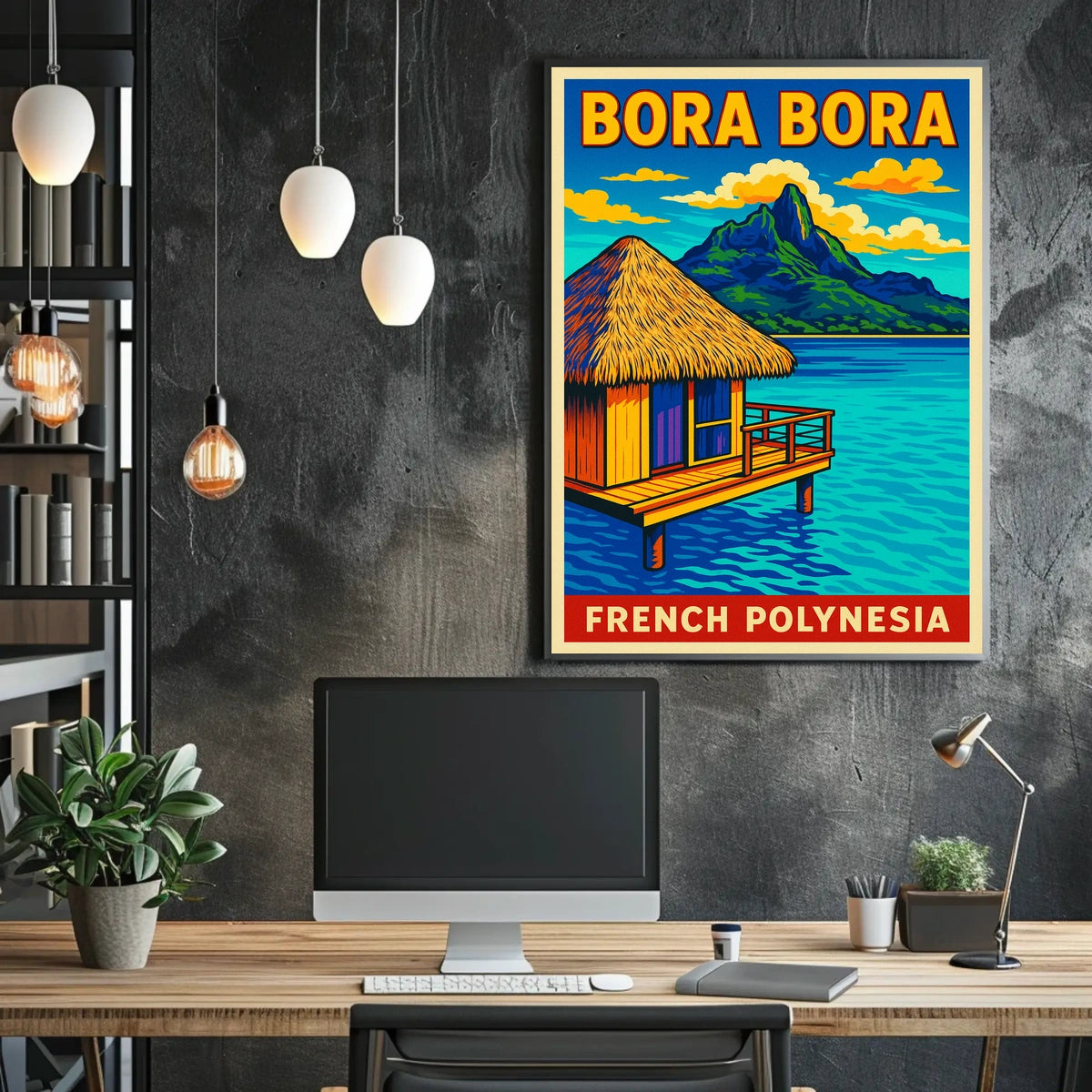 Bora Bora Tropical Paradise Poster