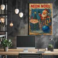Neon Noel In Las Vegas Poster
