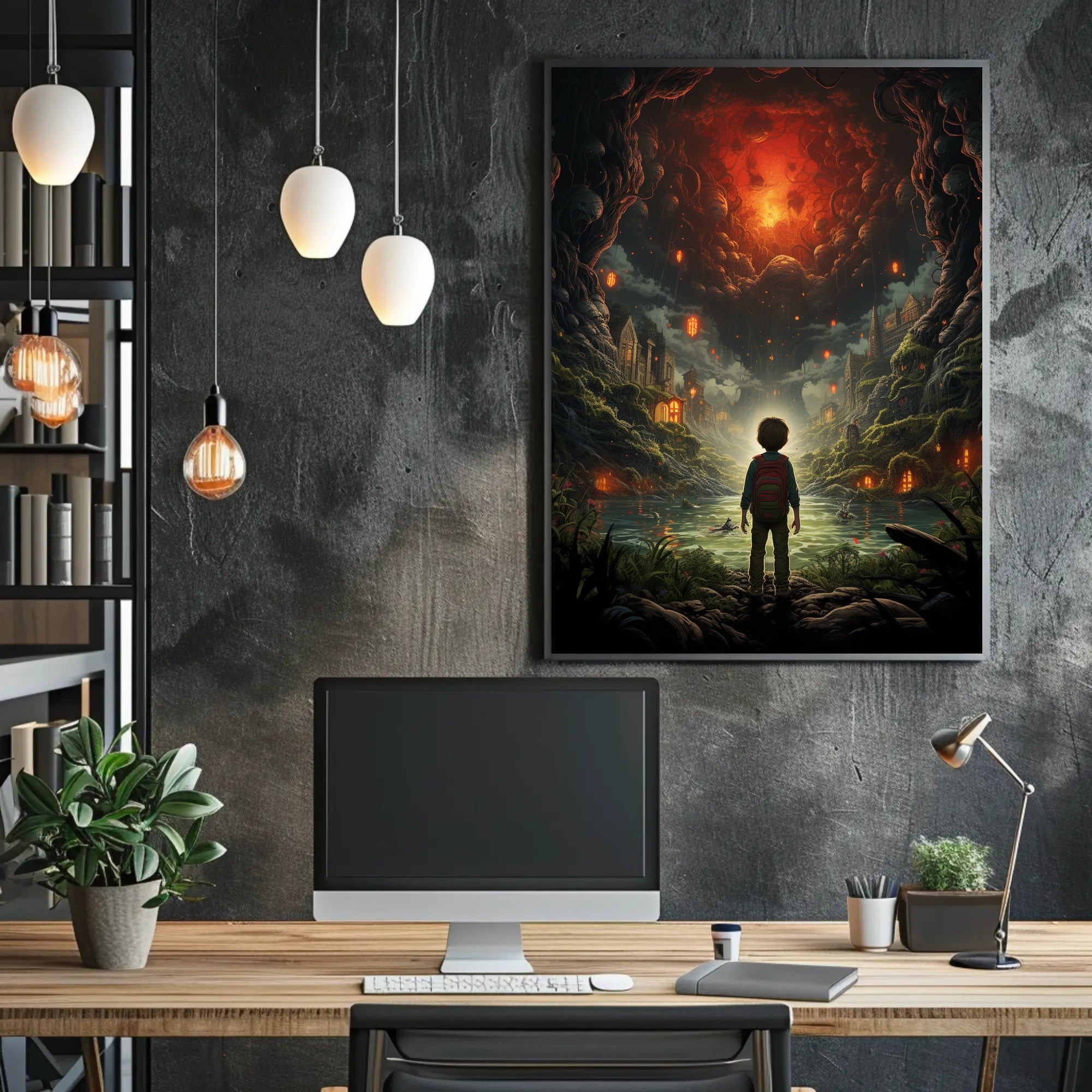 Journey Into The Enchanted Realm Poster