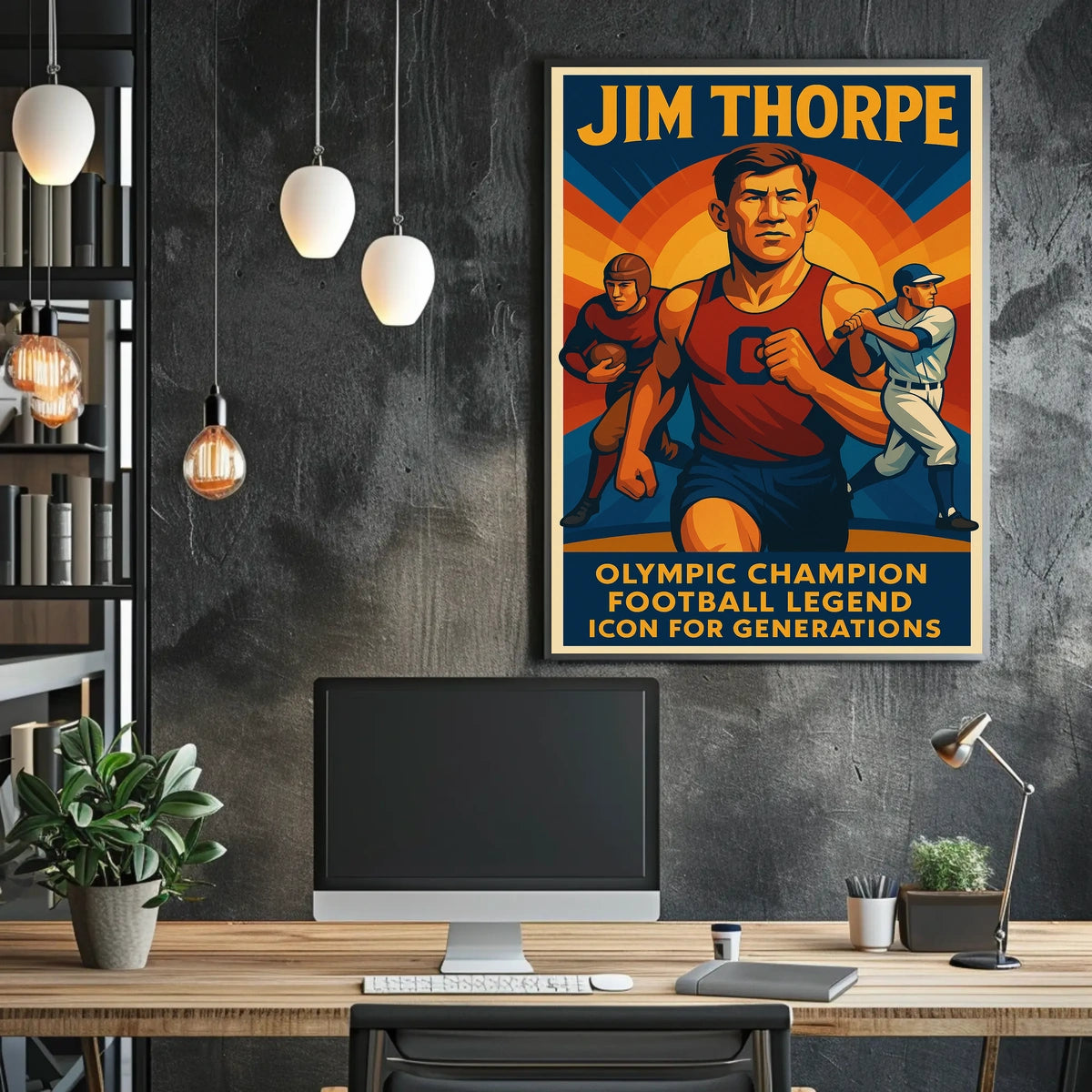 Celebrating Jim Thorpe Poster