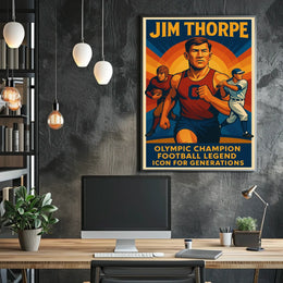 Celebrating Jim Thorpe Poster