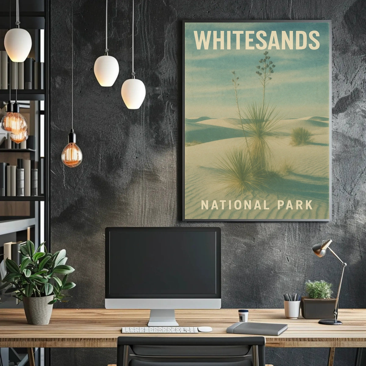 White Sands National Park Poster