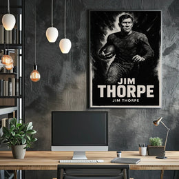 Jim Thorpe Legendary Athlete Poster