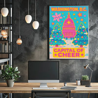 Washington, D.C. Capital of Cheer Poster