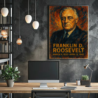 Franklin D. Roosevelt Poster