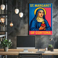 St. Margaret of Cortona Poster