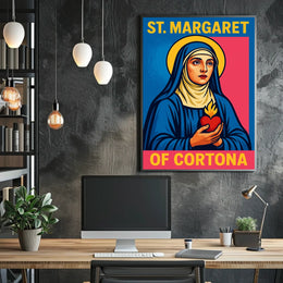 St. Margaret of Cortona Poster