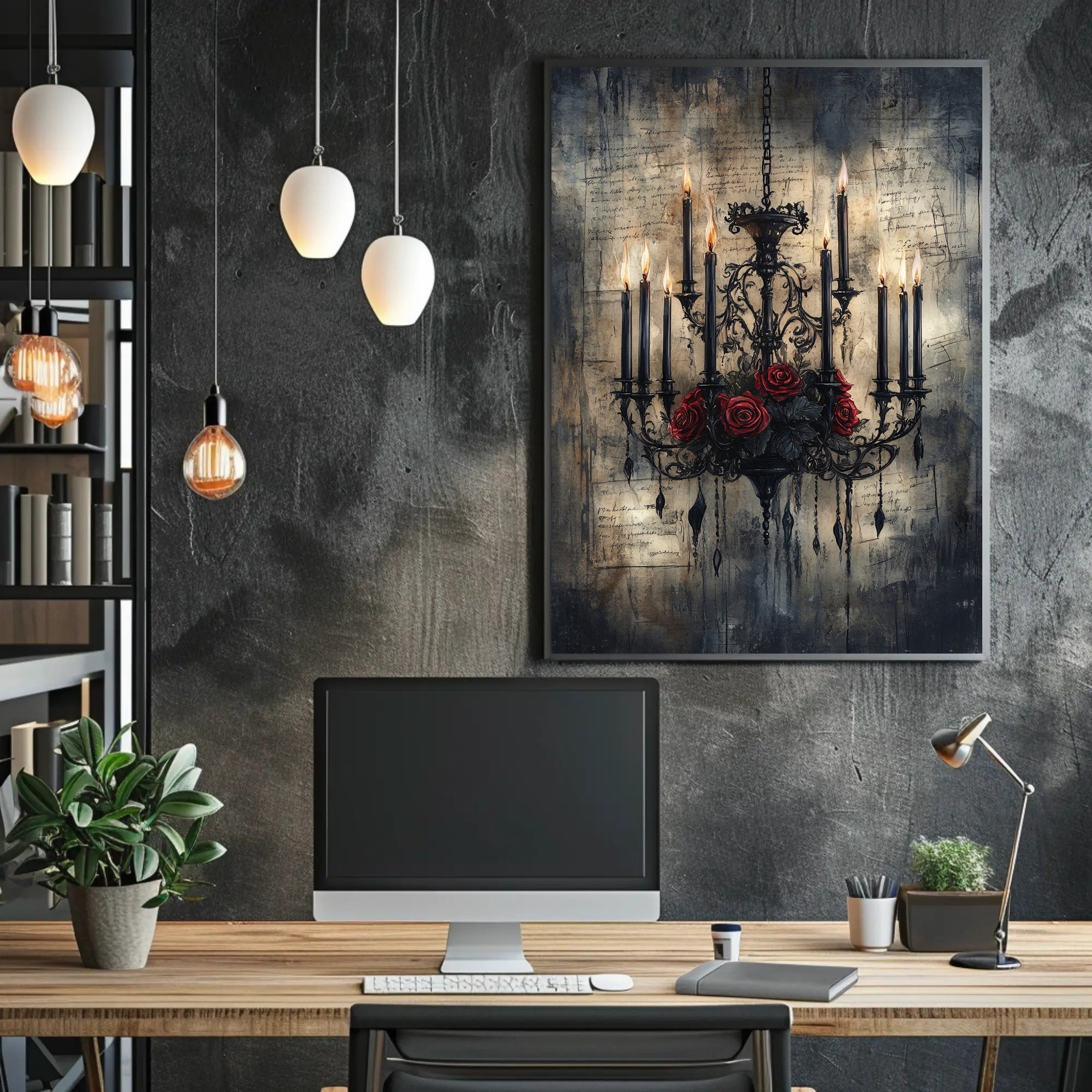 Gothic Elegance Poster