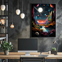 Cosmic Landscape Poster PosterGoat