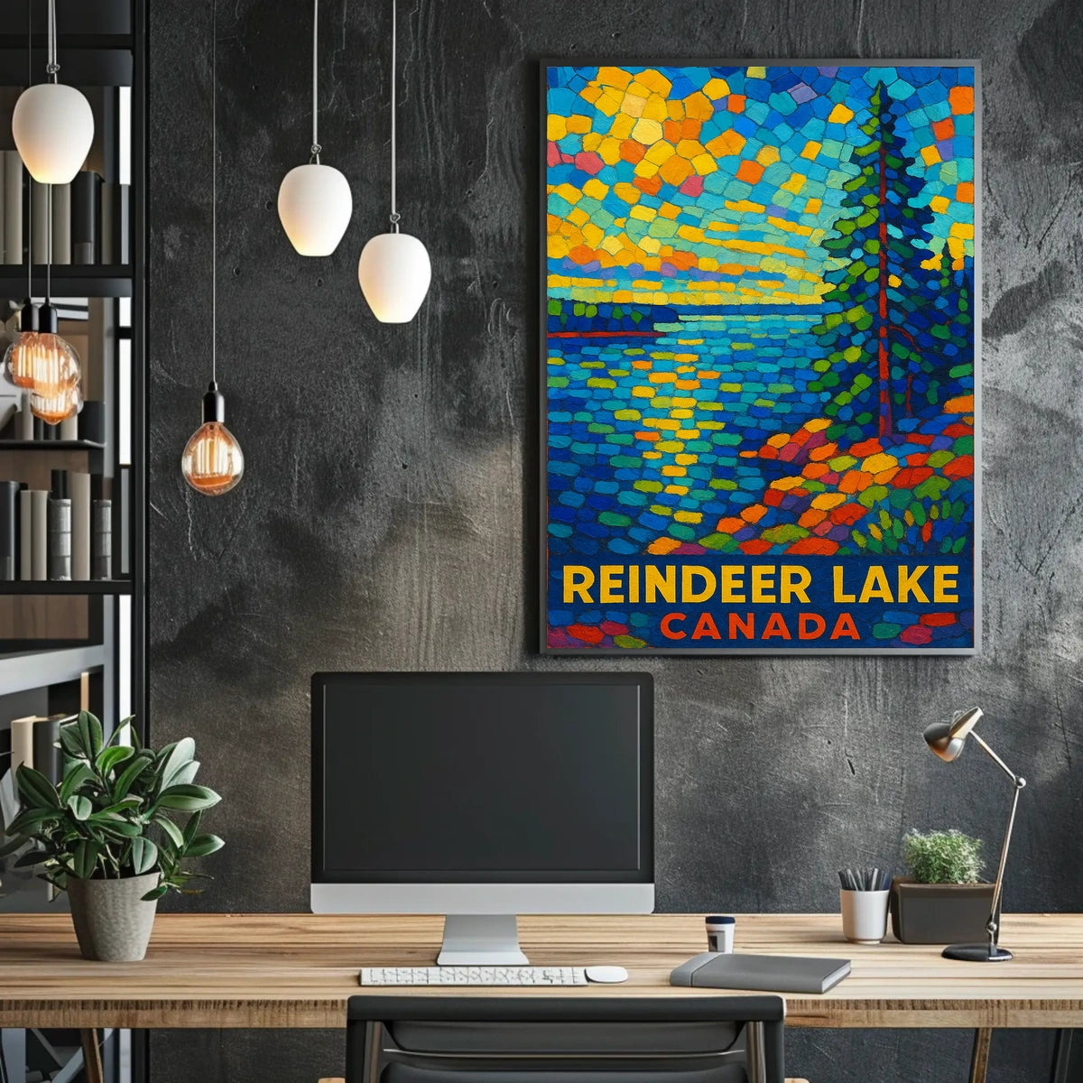 Reindeer Lake, Canada Poster