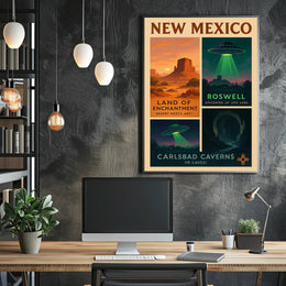 Discover New Mexico Poster