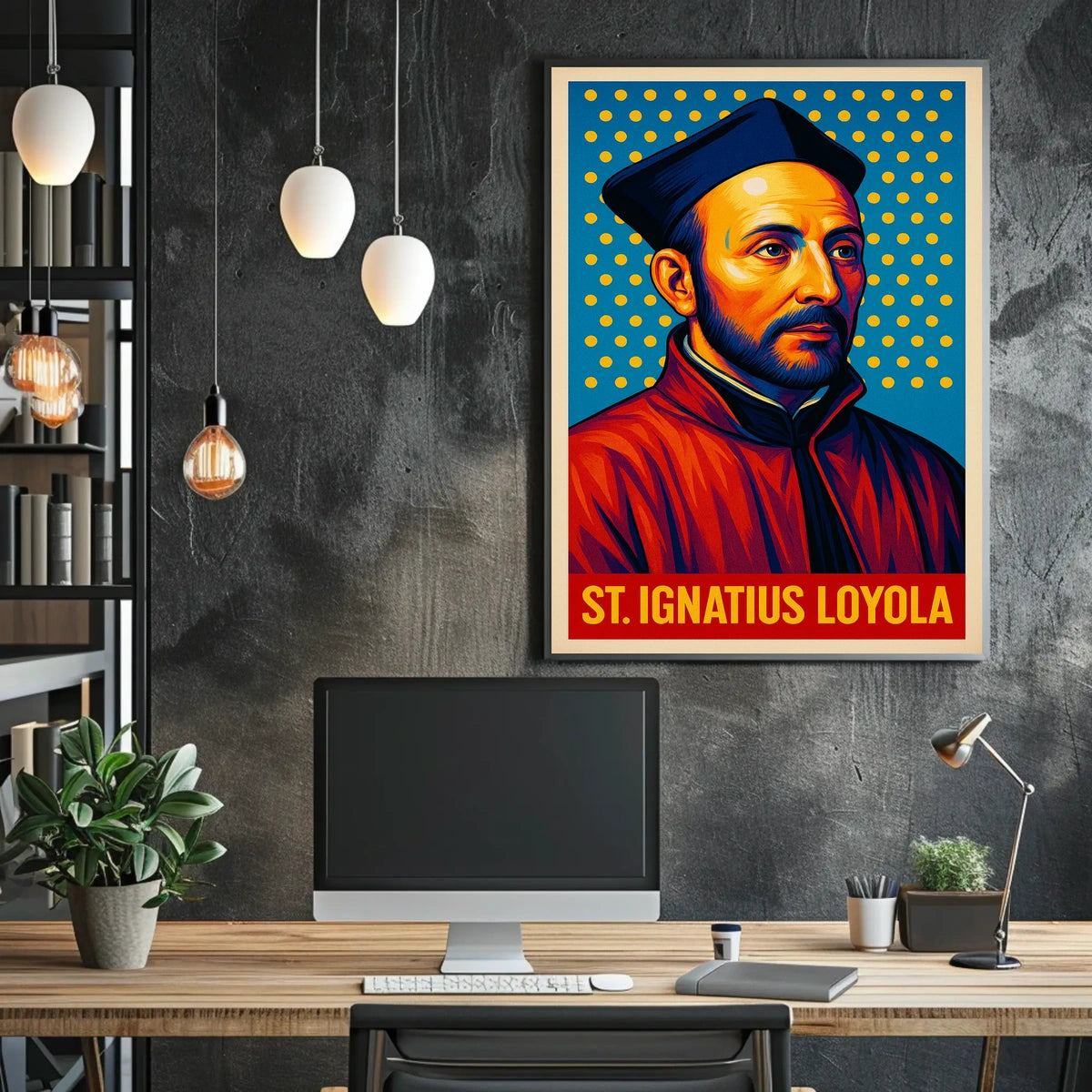 St. Ignatius Loyola Poster