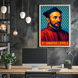 St. Ignatius Loyola Poster