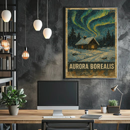 Aurora Borealis Poster