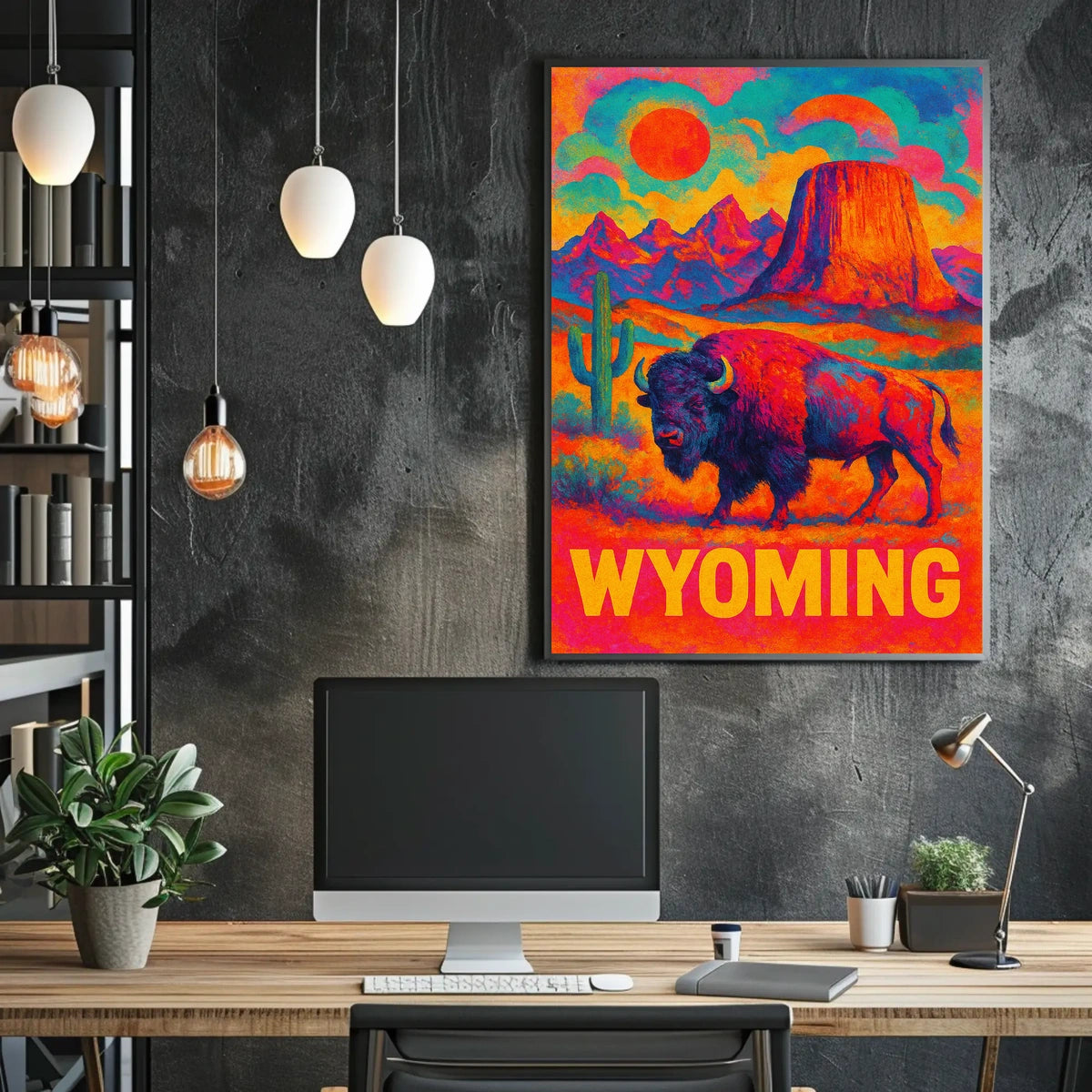 Wyoming Wilderness Poster