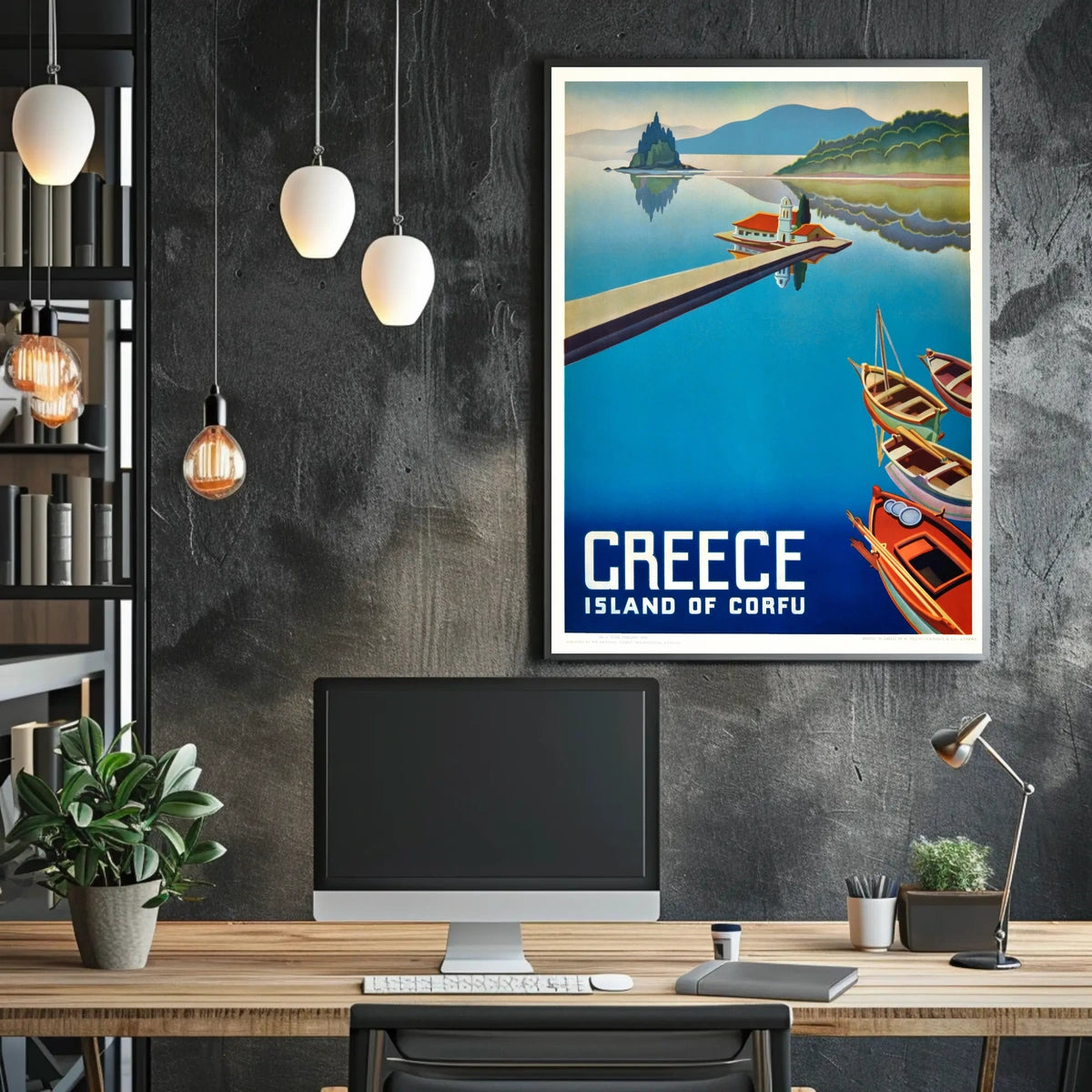 Greece Island Of Corfu Poster