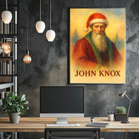 John Knox Santa Claus Parody Historical Poster