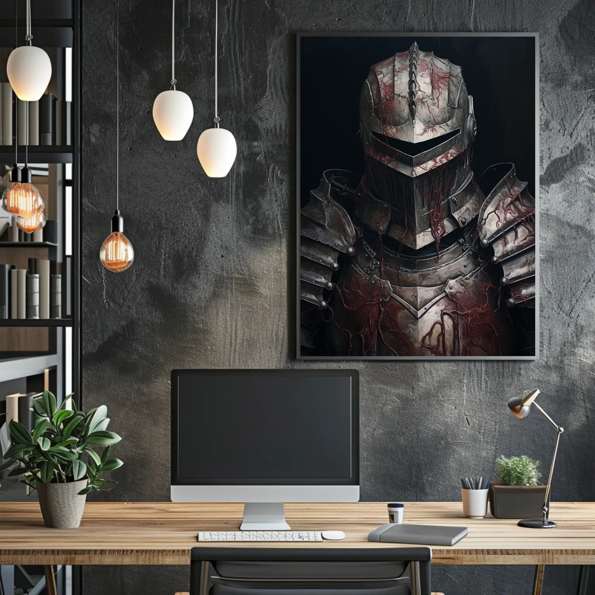 The Bloodstained Knight Poster