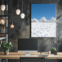 Winter Tranquility: Nature's Beauty in National Park Poster