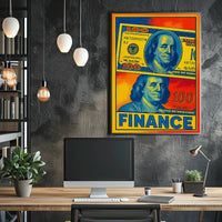 Finance and Currency Art Poster