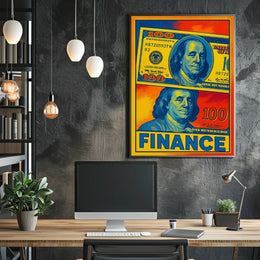 Finance and Currency Art Poster