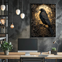 The Majestic Raven Poster