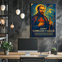 Saint Camillus de Lellis Poster