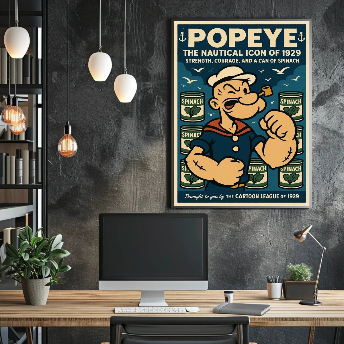 Popeye 1929 Art Poster POP-199
